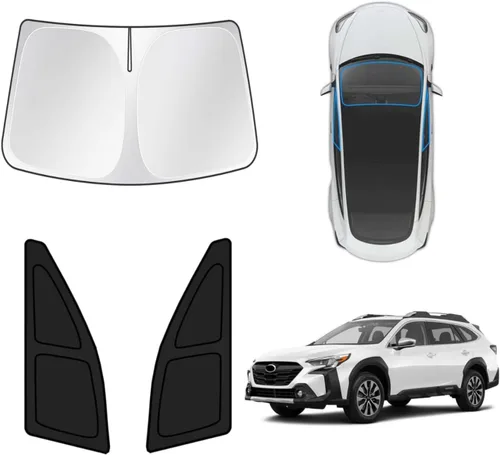 Miniatura 108 de T TGBROS Parasol para parabrisas para Honda Civic 2022-2025 2026, parasol grueso con bloqueo UV y opaca, para privacidad, plegables, 8 accesorios