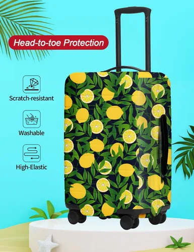 Miniatura 8 de URBEST Funda protectora para maleta, antiarañazos y suciedad, Otoño de vidrieras