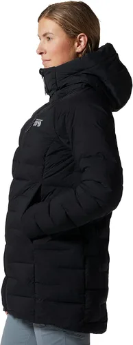 Miniatura 3 de Mountain Hardwear Parka elástica para mujer para campamento, viajes, senderismo de invierno y uso casual, aislada y duradera