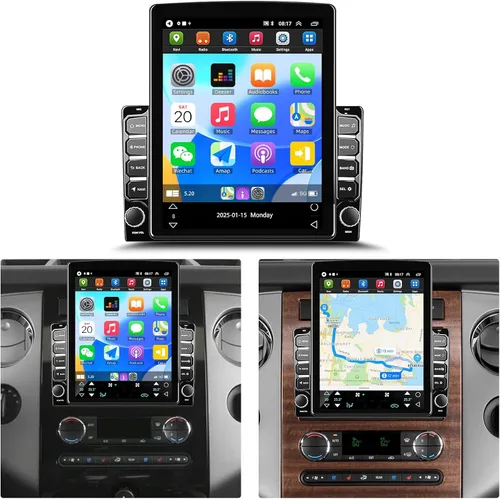 Actualización de radio de coche para Ford Expedition 2007 2008 2009 2010 2011 2012 2013 2014 estéreo, 9.7 pulgadas IPS pantalla táctil Android