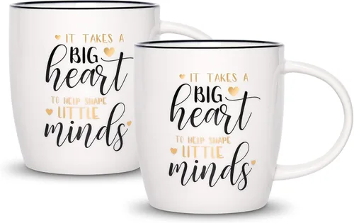 Miniatura 10 de ELEGANTPARK Regalos para Maestros para Regalos de Agradecimiento a Maestros para Mujeres Taza de Café Cumpleaños San Valentín Graduación Acción