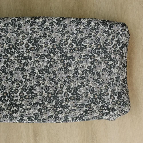 Miniatura 9 de Mebie Baby Funda para cambiador, flor de otoño, 100% muselina de algodón para cambiador, funda para bebé niño y niña, fundas de decoración