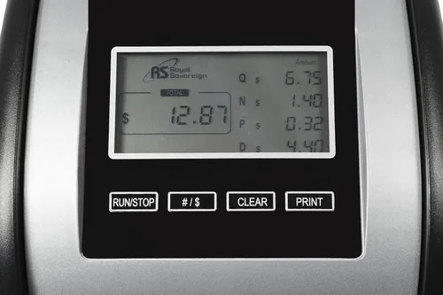 Miniatura 12 de Royal Sovereign Contador/clasificador eléctrico de monedas de 4 filas con tecnología patentada antiatascos y pantalla de conteo digital (FS-44N)