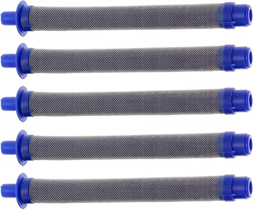 288749 Filtro de pistola pulverizadora sin aire 60 malla compatible con modelos de pistola pulverizadora SG10, SG20, SG Pro, SG2 y SG3 (paquete de 5)