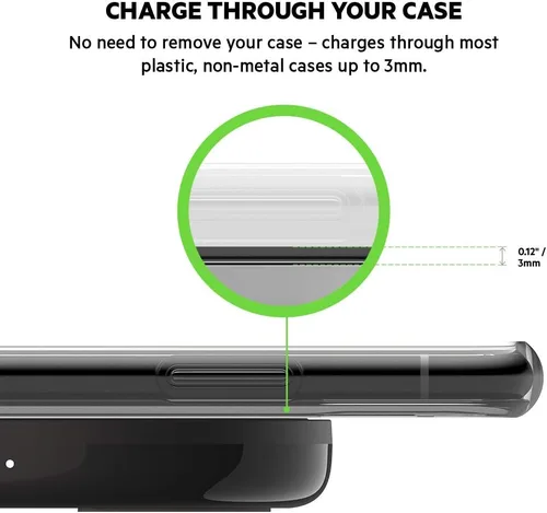 Miniatura 2 de Belkin Cargador inalámbrico de 10 W - Almohadilla de carga inalámbrica Boost Up, cargador inalámbrico para iPhone 11, 11 Pro, 11 Pro Max, XS, XS