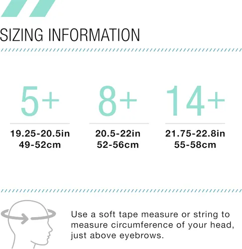 Miniatura 7 de Casco Multideporte Triple Certificado 80Six - Ideal para Bicicleta, Monopatín, Patineta, Patines en Línea y Patinaje en Línea Surf Verde Teal Fade