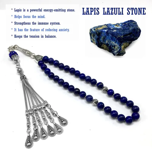 Miniatura 3 de Colección de Lujo- Cuentas de Oración-Cuentas de Preocupación-Tesbih-Tasbih-Tasbeeh-Misbaha-Masbaha-Subha-Sebha-Sibha-Rosario
