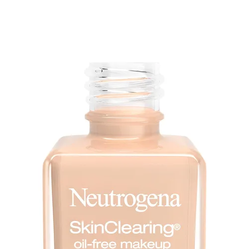 Miniatura 10 de Neutrogena SkinClearing - Base líquida sin aceite para combatir el acné y las imperfecciones, con medicamento para el acné de ácido salicílico al 40