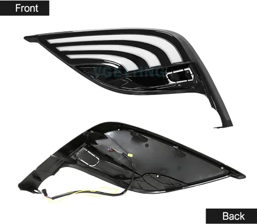 Miniatura 2 de Luz de circulación diurna para Toyota Camry 2021-2023 Reemplazo de luz antiniebla Tri-colores DRL con bombilla LED para Camry SE XSE Luz de Camry
