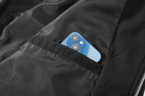 Miniatura 4 de Chaqueta bomber para hombre, casual, elegante, ligera, cortavientos, primavera, otoño, chaquetas de moda