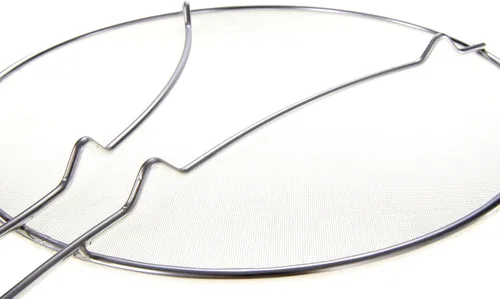 Miniatura 3 de PowerTRC Pantalla de salpicaduras de 13", malla fina de acero inoxidable resistente, evita salpicaduras de aceite caliente