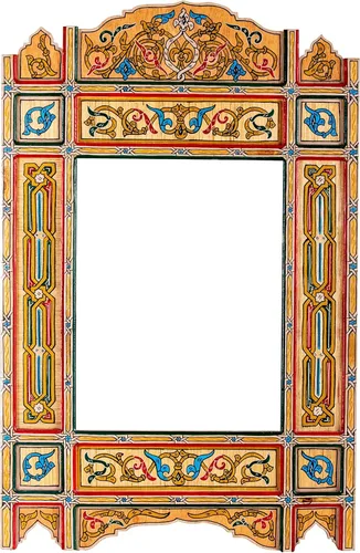 Miniatura 7 de Marco de espejo marroquí, espejo de granja, espejo de arco, espejo de madera grande, marco de espejo de baño rústico, pared colgante rectangular