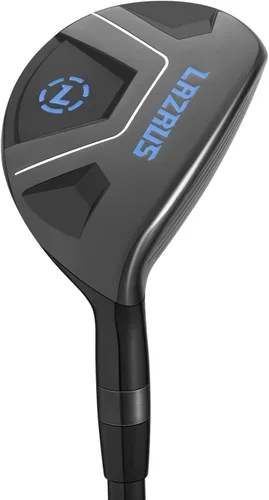 LAZRUS GOLF Palos de golf híbridos prémium para hombres - 2,3,4,5,6,7,8,9,PW para mano derecha y mano izquierda, palos individuales de grafito,