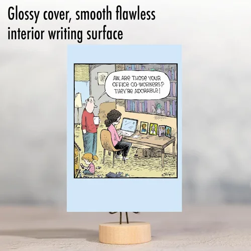 Miniatura 3 de NobleWorks - 1 tarjeta de cumpleaños humorística con sobre - Caricaturas divertidas para saludos de cumpleaños, tarjeta de celebración - Adorables