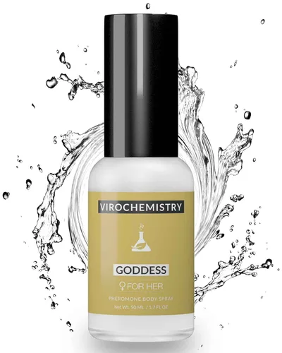 Miniatura 5 de Aerosol corporal de feromonas para mujeres (GODDESS) - Aerosol corporal elegante y ultra fuerte de feromonas humanas orgánicas con fragancia de 1.7