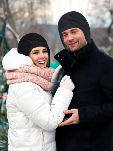 Miniatura 7 de Motarto Gorro de invierno cálido con orejeras, con forro polar grueso, elástico, resistente al viento, para hombres y mujeres