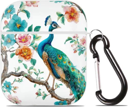 Miniatura 17 de Funda de zanahorias naranjas para Airpod 2/1 con llavero de protección completa de plástico accesorios para la piel para mujeres y hombres