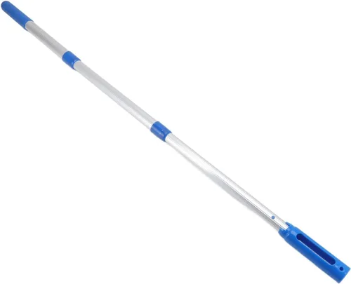 Miniatura 4 de TOPINCN Poste de piscina, herramientas expandibles y productos químicos, rastrillos, desnatadores y redes desmontables de 3 secciones telescópicas