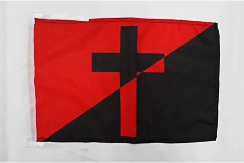 Miniatura 580 de Bandera de México AZ FLAG, 45.7 x 30.5 cm, con cordones - Pequeñas banderas mexicanas de 30 x 45 cm - Bandera de 45.7 x 30.5 cm