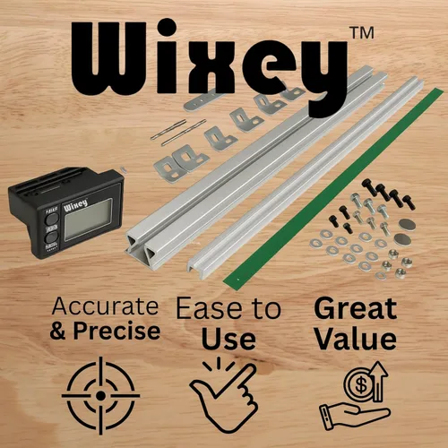 Miniatura 3 de Wixey Wr700 máquina para lectura digital de valla de serrucho.