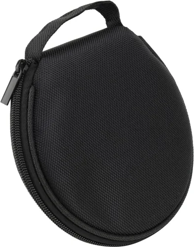 Miniatura 5 de Funda negra para CD/DVD de 20 capacidades, carpeta portátil de almacenamiento de disco para coche, hogar, organizador de transporte de viaje