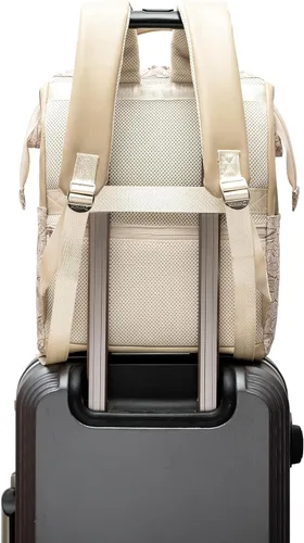 Miniatura 4 de Kinmac Mochila para portátil de estilo abierto para laptop de hasta 15.6 pulgadas, para hombres y mujeres, mochila de viaje al aire libre