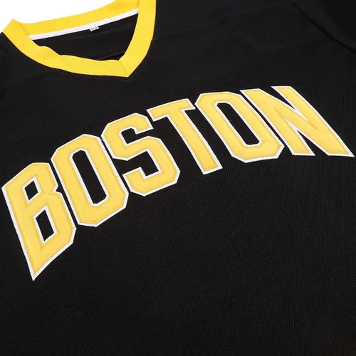 Miniatura 3 de Boston Happy Gilmore #18 Adam Sandler 1996 - Camiseta de hockey sobre hielo con letras y números cosidos S-XXXL