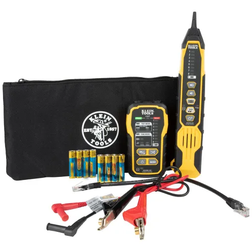 Miniatura 8 de Klein Tools - Kit de generador de tono y sonda para rastreo de cables VDV500-820, probador de continuidad para cables Ethernet, teléfono, bocina