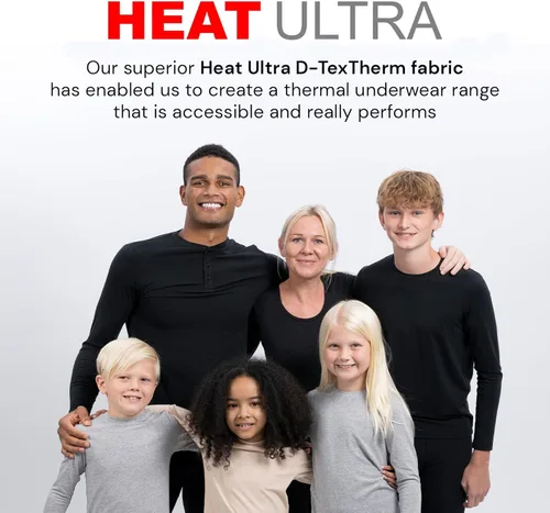 Miniatura 7 de HEAT ULTRA Parte inferior larga de John con logotipo térmico para hombre
