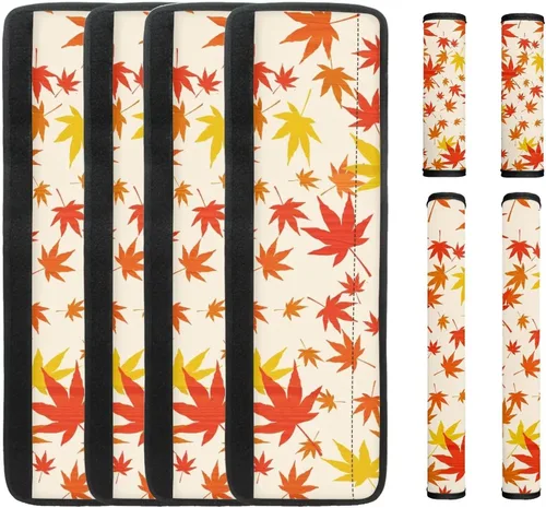 Miniatura 13 de DISNIMO Fundas para manija de puerta de refrigerador con calabaza otoñal, 8 piezas Kithchen para nevera, microondas, horno, lavavajillas, protector
