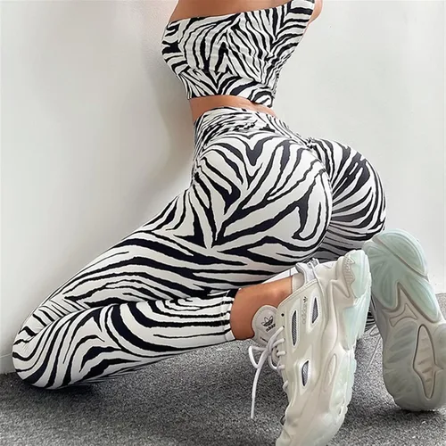 Miniatura 3 de LSCZSLYH Leggings de cintura alta para mujer, para levantamiento de cadera, yoga, deportes, correr, gimnasio, entrenamiento, mallas de secado rápido
