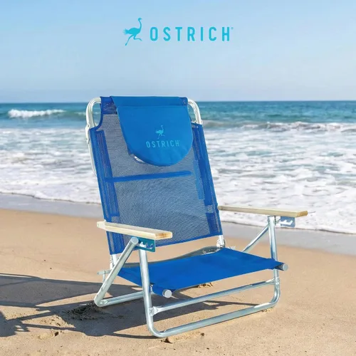 Miniatura 2 de Ostrich SBSC-1016B South Beach Silla de arena, azul