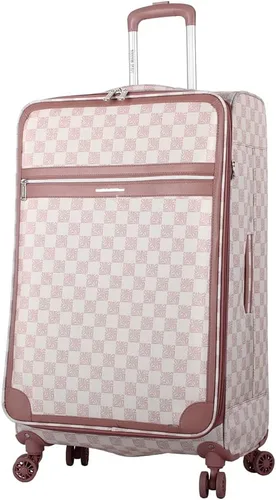 Miniatura 94 de Steve Madden Equipaje de diseñador, Chalet Gris Claro, Juego de maleta giratoria ligera expandible de 3 piezas - Juego de viaje