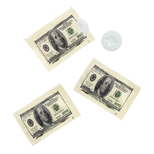 Miniatura 2 de Dinero Mentas – 100 Pack, 2 Mentas por pack – Sabor a hierbabuena, envuelta individualmente