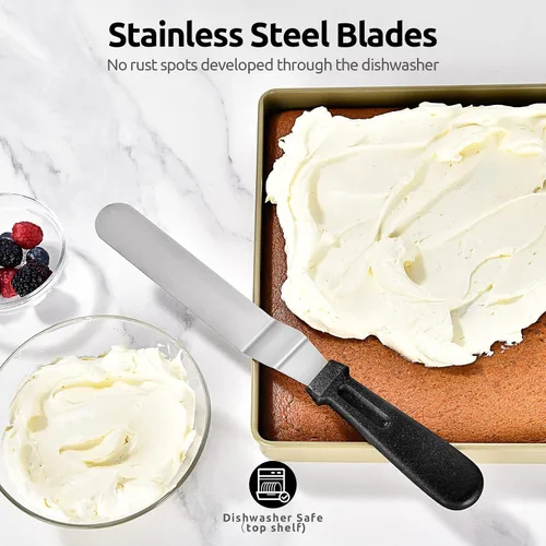 Miniatura 3 de Set de espátulas U-Taste de glaseado con ángulo inclinado