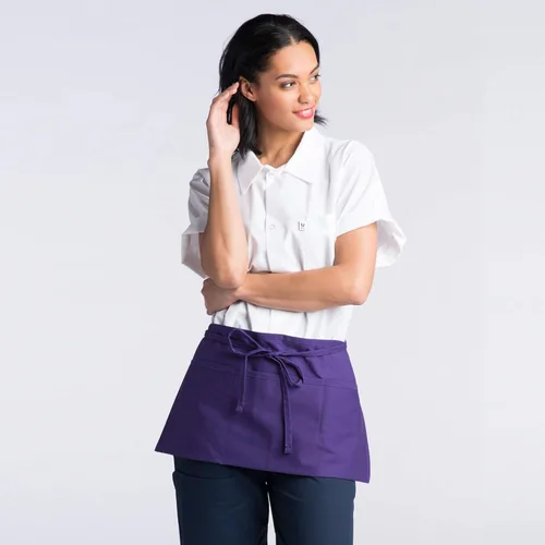 Miniatura 2 de Uncommon Threads Delantal de cintura unisex con bolsillo de 3 secciones