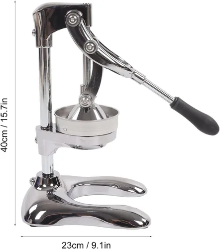 Miniatura 6 de Exprimidor manual de frutas de grado comercial, exprimidor de frutas de acero inoxidable resistente para uso en la cocina en el hogar, simplemente
