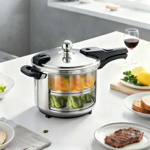 Miniatura 6 de Paquete de 3 estantes para latas a presión, suministros de enlatado de 11 pulgadas, estante de vapor de acero inoxidable prémium para latas de baño