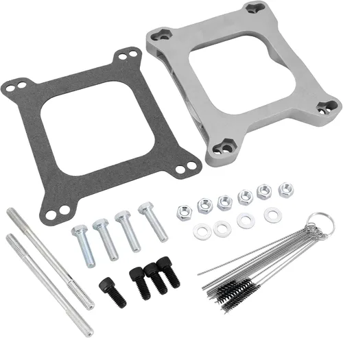 Miniatura 7 de 1932 Kit adaptador de junta de carburador de 3/4" 4Bbl a 4Bbl, plata