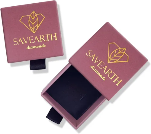Miniatura 4 de SAVEARTH DIAMONDS Juego de bisel redondo de moissanita de 0.118 pulgadas (0.118 in) con bisel creado en laboratorio, pulsera tobillera de una sola