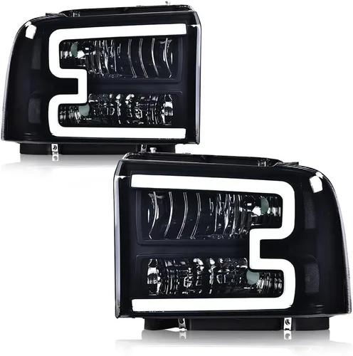 Miniatura 23 de GRAND ORANGE - Juego de faros delanteros, compatible con Ford F250 F350 F450 F550 1999-2004, para Ford Excursion 2000-2004, lado del conductor