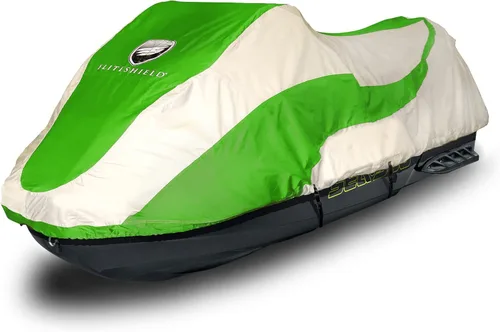 Miniatura 16 de EliteShield Funda para Jet Ski Remolcable, Cubierta PWC de Poliéster 600D Teñido en Solución de Grado Marino Resistente e Impermeable, Se Adapta