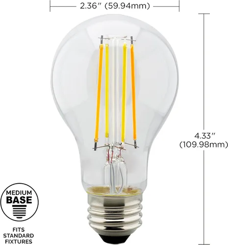 Miniatura 5 de Satco S11251/04 - Bombilla LED inteligente con WiFi ajustable con estrella de mar, funciona con Siri, Alexa, Google Assistant, SmartThings