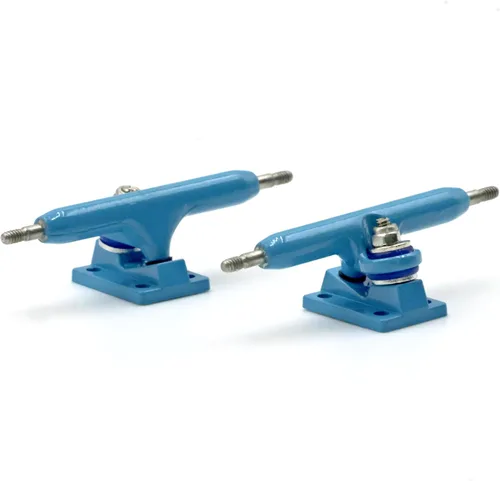 Miniatura 16 de A1 Pro Fingerboard Trucks 36 mm 34 mm 32 mm con nueva base y copa de pivote (32 mm Azul bebé)