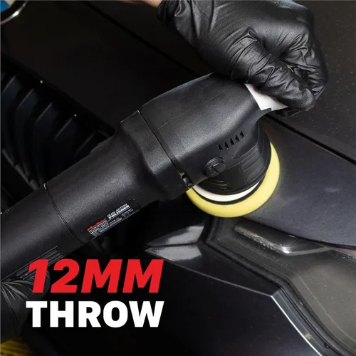 Miniatura 5 de Maxshine Pulidora M312 de doble acción, amortiguador de coche de 0.472 pulgadas con placa de respaldo de 3 pulgadas, motor de 550 W, herramienta