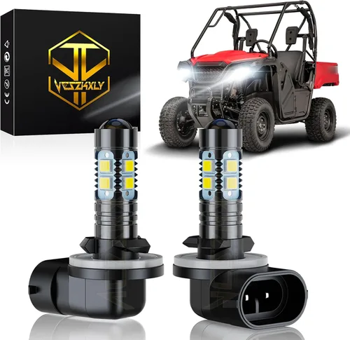 Compatible con bombillas Honda Pioneer 500 520 700, años: 2014 2015 2016 2017 2018 2020 2021 2022 2023, 894/881 bombillas para faros delanteros, 12