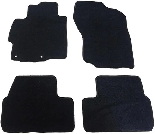 Miniatura 9 de IKON MOTORSPORTS, Alfombrillas compatibles con Mitsubishi Lancer 2008-2017, 4 alfombrillas delanteras y traseras de automóvil, alfombras