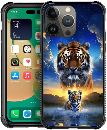 Miniatura 12 de CARLOCA Funda compatible con iPhone 14 Pro Max, diseño gráfico de bandera de Estados Unidos, diseño gráfico de bandera de Estados Unidos, a prueba