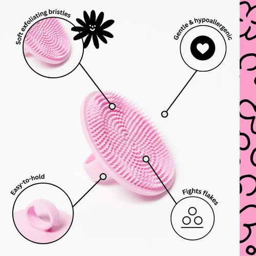 Miniatura 2 de Boie USA Limpiador facial - Herramienta facial de mano, cepillo facial exfoliante de limpieza profunda. Combate el acné con cerdas suaves, similares