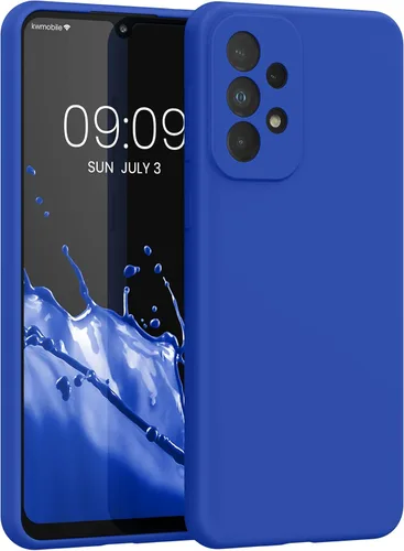 Miniatura 140 de kwmobile Funda Compatible con Samsung Galaxy A14 5G - Funda de teléfono de TPU y silicona con acabado suave - Verde Lima